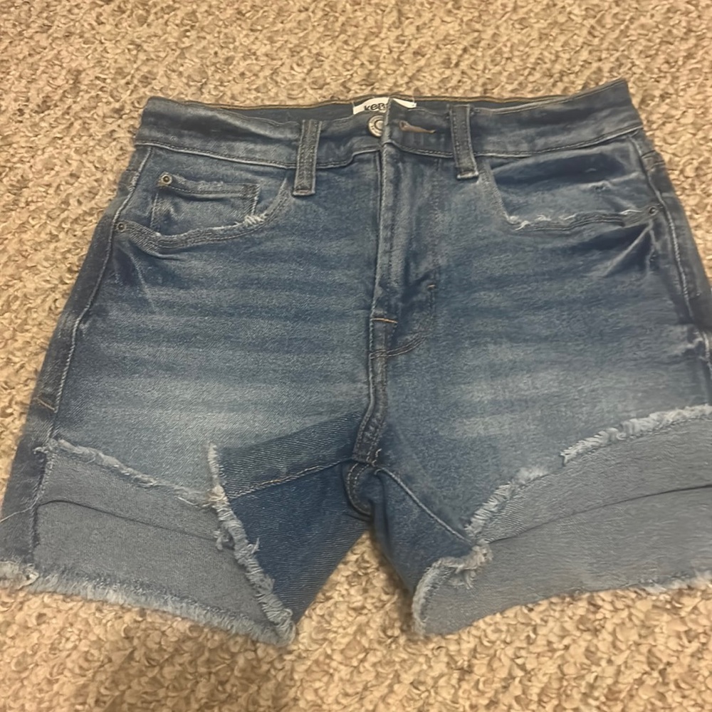 High rise shorts